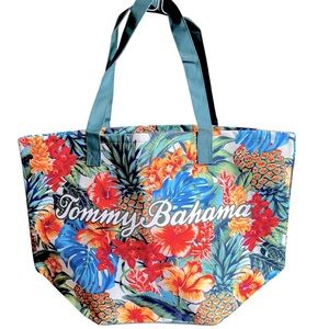 New Tommy Bahama Multicolor Tropical Floral Tote Bag.  New in Bag.